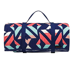 KingCamp Portable Outdoor Waterproof Picnic Hiking Blanket 118" x 118", Rose Red