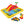 Intex Inflatable Ocean Play Center Pool with Multi-Colored Fun Ballz, 100 Pack