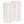 Homz Plastic 6 Clear Drawer Medium Home Storage Container Tower, White (2 Pack)