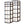 Homz Plastic 6 Clear Drawer Home Storage Container Tower, Black/Clear (2 Pack)