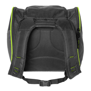 Sportube Traveler 50 Liter Padded Ski Boot & Gear Backpack Bag, Green/Black