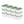 Sterilite 64 Qt Latching Plastic Storage Container Tote, Crisp Green (12 Pack)