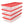 Homz 41Qt Clear Plastic Holiday Storage Container w/Red Snap Lock Lid (4 Pack)