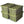 HOMZ Durabilt 27 Gallon Heavy Duty Storage Tote with Lid, Green Camo (4 Pack)