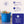 Homz 18 Gal Plastic Open Storage Round Utility Tub with Handles, Blue (4 Pack)