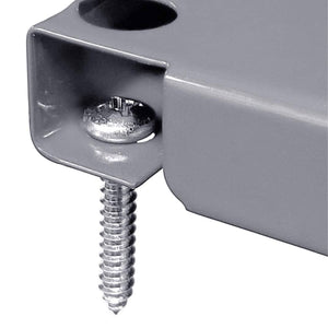 Wall Control 32" x 16" Horizontal Pegboard Garage Tool Organizer, Grey (2 Pack)