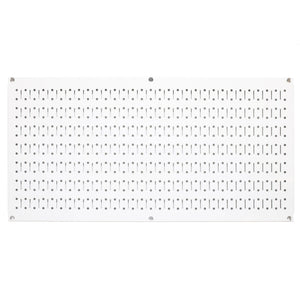 Wall Control 32" x 16" Horizontal Pegboard Garage Tool Organizer, White (3 Pack)