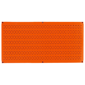 Wall Control 32" x 16" Horizontal Pegboard Garage Tool Organizer, Orange (3 Pk)