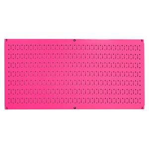 Wall Control 32" x 16" Horizontal Pegboard Garage Tool Organizer, Pink (3 Pack)
