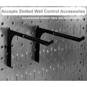 Wall Control 32" x 16" Horizontal Pegboard Garage Tool Organizer, Red (3 Pack) - TRAPSKI
