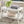 ClosetMaid X Frame Living Room Accent Coffee Table with Shelf Storage, White