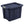Sterilite 18 Gal Latching Tuff1 Stackable Storage Tote w/ Latching Lid, 12 Pack
