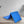 BalanceFrom Fitness GoGym 6x2ft Folding 3 Panel Exercise Mat with Handles, Blue