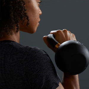 TRX Rubber Coated Kettlebell for Weight & Strength Training, 70.5 Pounds (32 kg)