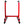BalanceFrom Multi-Function Home Gym Exercise Dip Stand, 500lb Capacity, Red