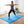 BalanceFrom Fitness 24 Sq Ft Interlocking EVA Foam Exercise Mat Tiles, Blue - TRAPSKI