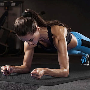 BalanceFrom Fitness 72 Sq Ft Interlocking EVA Foam Exercise Mat Tiles, Black