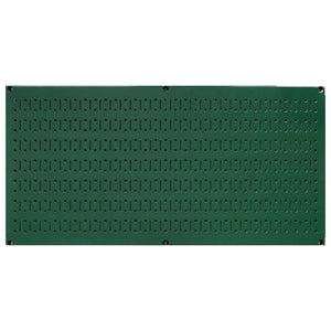 Wall Control 32" x 16" Horizontal Pegboard Garage Tool Organizer, Green (3 Pack)