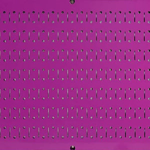 Wall Control 32"x16" Horizontal Pegboard Garage Tool Organizer, Purple (3 Pack)