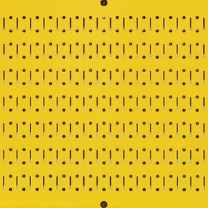 Wall Control 32"x16" Horizontal Pegboard Garage Tool Organizer, Yellow (3 Pack)