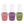 Gelish Mini Spring 2023 Pure Beauty Soak Off Gel Nail Polish Manicure Set 3 Pack