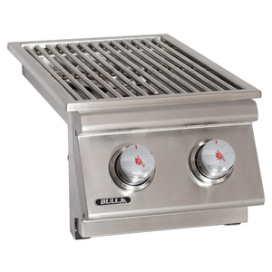 Bull Outdoor Products 22,000 BTUs Slide In Stainless Steel Double Side Burner - TRAPSKI