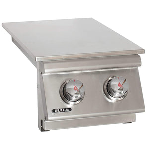Bull Outdoor Products 22,000 BTUs Slide In Stainless Steel Double Side Burner - TRAPSKI