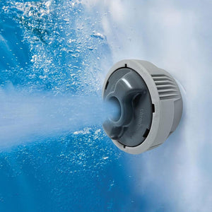 Bestway SaluSpa Honolulu AirJet Inflatable Hot Tub with EnergySense Cover, Grey