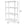 Gracious Living 4 Shelf Knect-A-Shelf Ventilated Storage Unit, White (3 Pack)