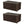 Keter Westwood Outdoor 150 Gal Deck Storage Box for Yard Tools, Brown (2 Pack)