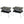 Keter Folding Portable Workbench Sawhorse w/12 In Clamps, Black/Yellow (2 Pack) - TRAPSKI