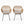 Outdoor Rattan Accent Chair With Metal Legs