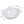 Oval Vessel Bathroom Sink - White