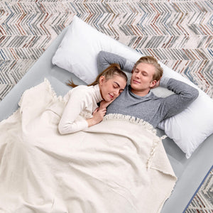 Bestway Tritech Queen Air Mattress, 20" with Built-In AC Pump and Bag