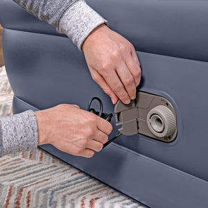 Bestway Tritech Mattress, 20" with Built-In AC Pump and Bag