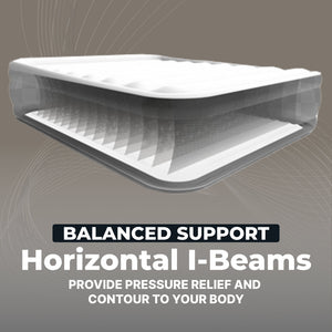 Bestway Tritech Mattress, 20" with Built-In AC Pump and Bag