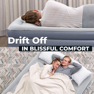 Bestway Tritech Mattress, 20" with Built-In AC Pump and Bag