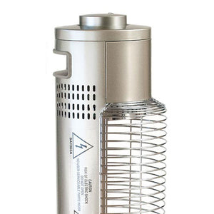 Sengoku HeatMate Portable Instant Heat Graphite Tower Electric Heater, Champagne