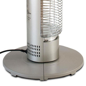 Sengoku HeatMate Portable Instant Heat Graphite Tower Electric Heater, Champagne