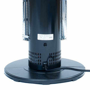 Sengoku HeatMate Portable Instant Graphite Medium Tower Electric Heater, Black