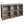 ClosetMaid Decorative 6 Cube Open Home Display Versatile Storage Organizer, Gray - TRAPSKI
