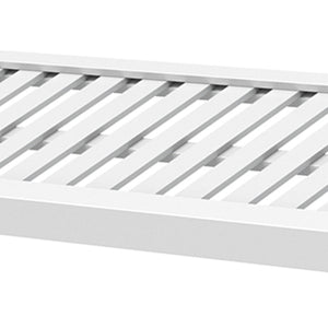 ClosetMaid Ventilated 48 x 12" Home Storage Versatile Closet Shelf Unit, White