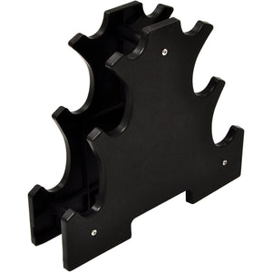 BalanceFrom Neoprene Dumbbell Set with Rack, Nonslip Coated Weights for Women and Men, Strength Training, Multiple Sizes and Colors