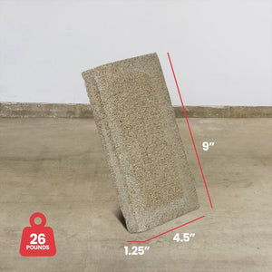 US Stove Company 4.5 x 9 x 1.25" Wood Burning Stove Pumice Firebrick (12 Pack)