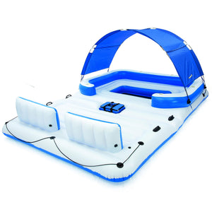 Bestway Hydro-Force X3 Innertube and Tropical Breeze Party Island Water Floats - TRAPSKI