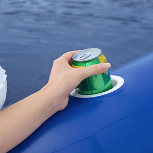 Bestway Hydro-Force X3 Innertube and Tropical Breeze Party Island Water Floats - TRAPSKI