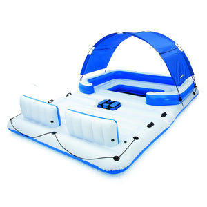 Bestway H2OGO! Inflatable Water Slide & Tropical Breeze Party Island Water Float - TRAPSKI