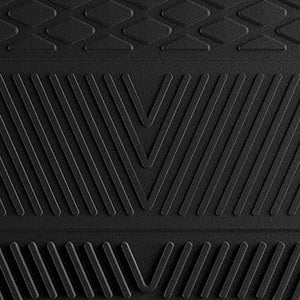 Fanmats 27 x 17" Vinyl Front Row Car Floor Mat 2 Piece Set, San Francisco 49ers