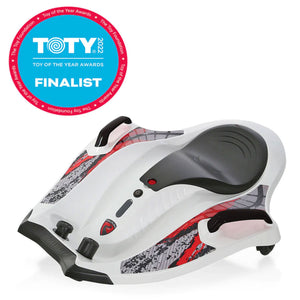 Rollplay Nighthawk 12 Volt Electric Rechargeable Ride On Toy Vehicle, White