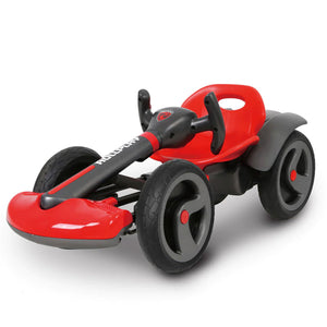 Rollplay FLEX Kart 6 Volt Compact Foldable Rechargeable Ride On Toy Vehicle, Red